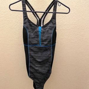 Speedo one piece swim suit fly back endurance lite